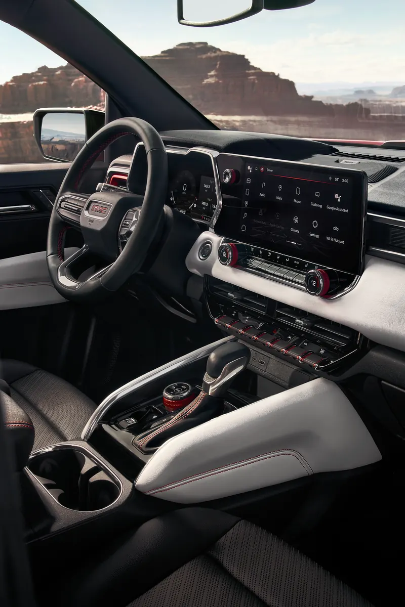 2026 GMC Canyon infotainment system at Skyline Motors GMC in Rawlins WY