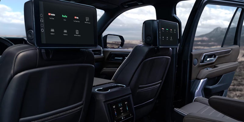Three-row interior of the 2026 GMC Yukon XL Rawlins, WY